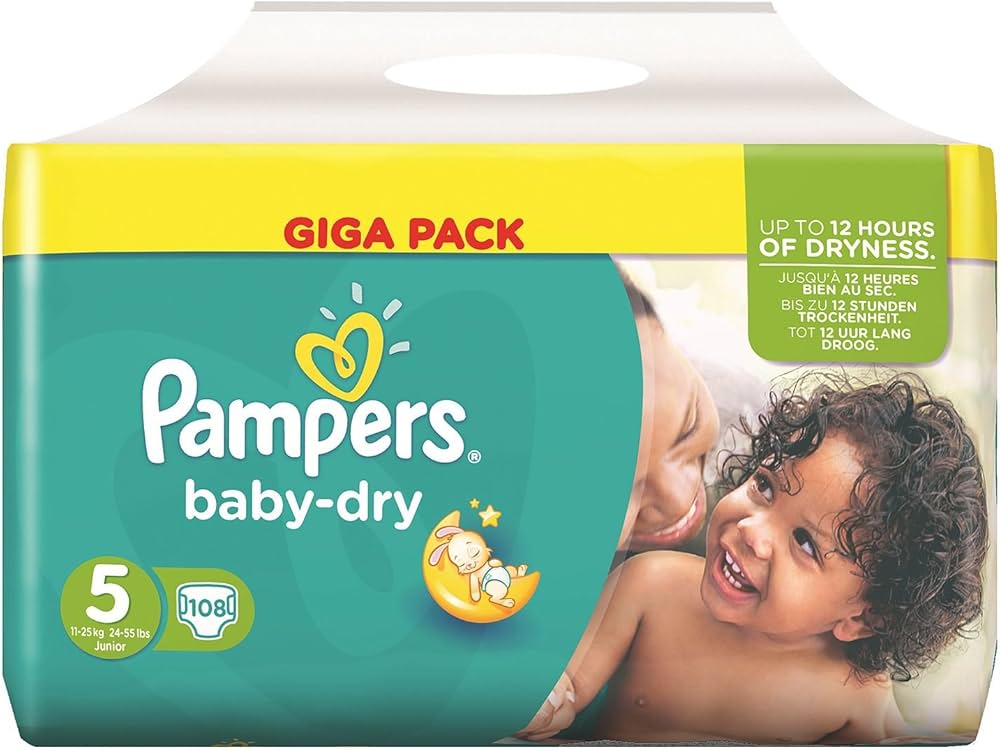 pampers giga pack size 5