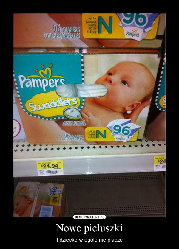 pampers z niespodzianką demotywatory