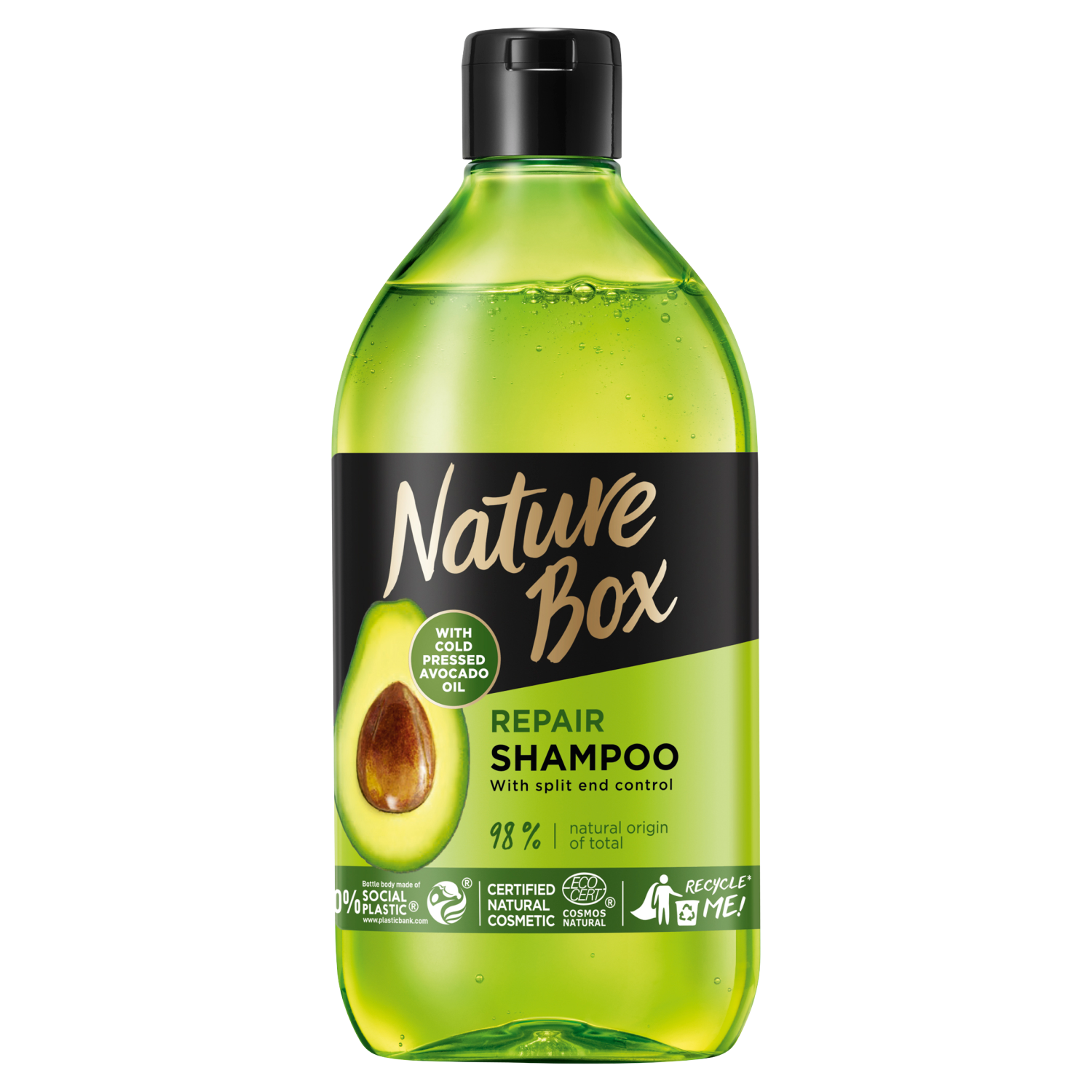 szampon do wlosow natural box avocado wizaz