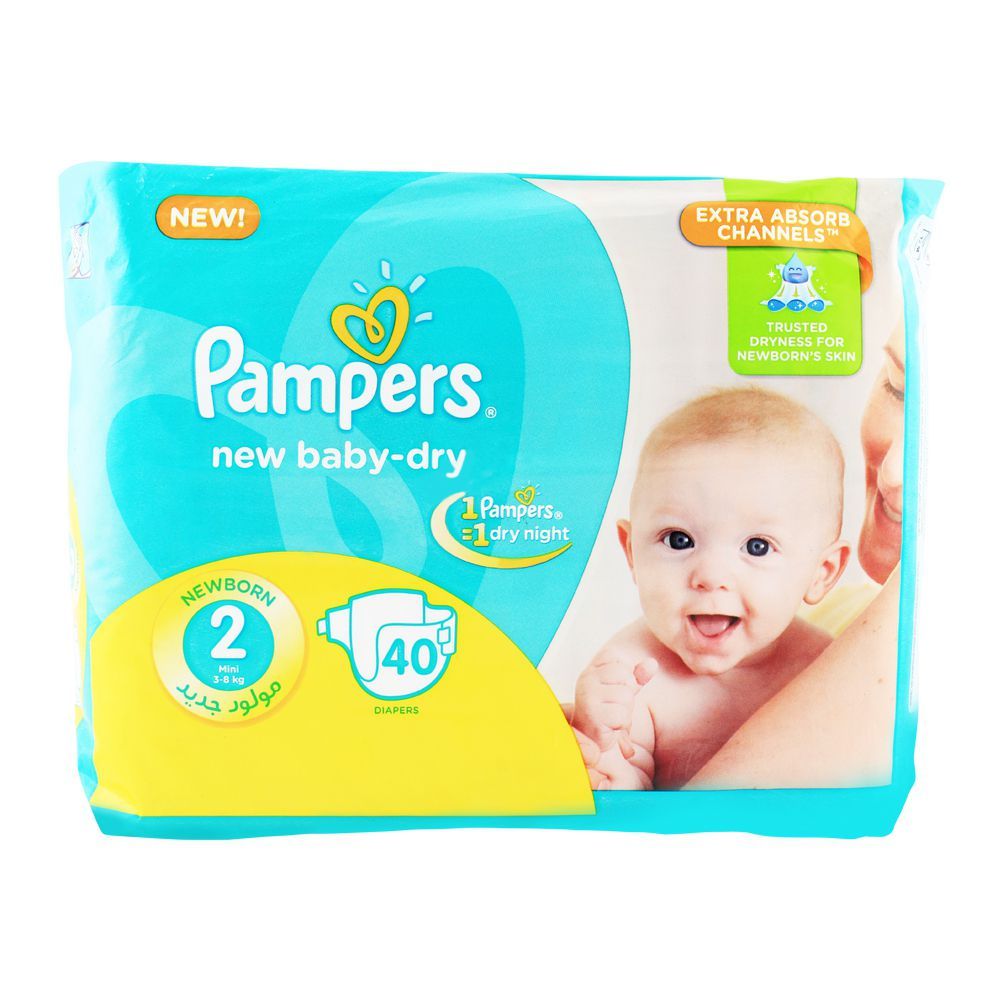 pampers new baby pieluchy rozmiar 2 mini 3-6kg 3x76 sztuk