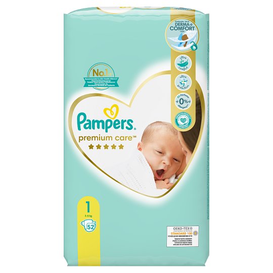 tesco pampers premium care rozmiar 1