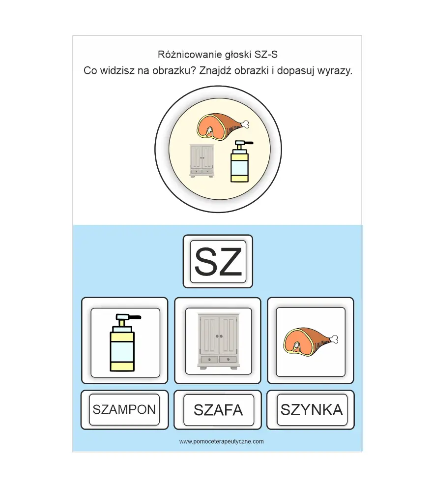 liczba głosek w slowie szampon