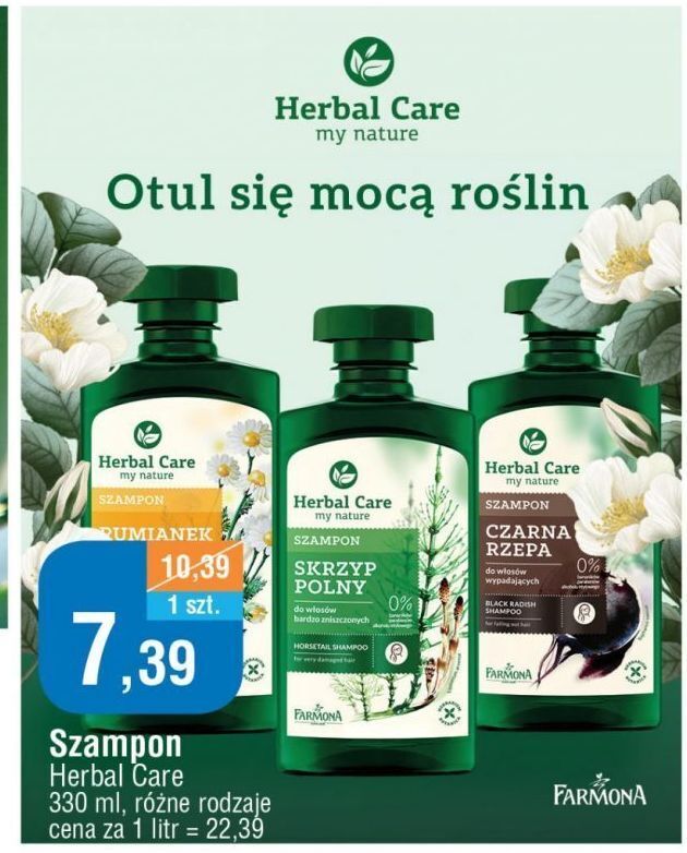 farmona herbal care szampon rumianek