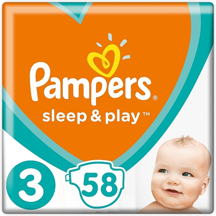 pampers sleep 3 58