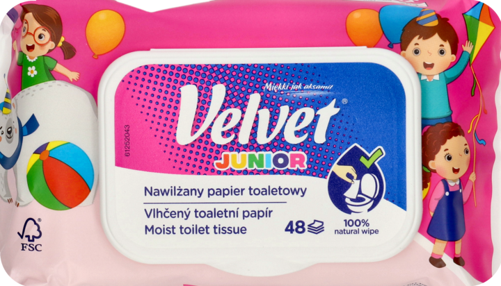 velvet baby chusteczki nawilżane pure 64 sztuk rossmann cena