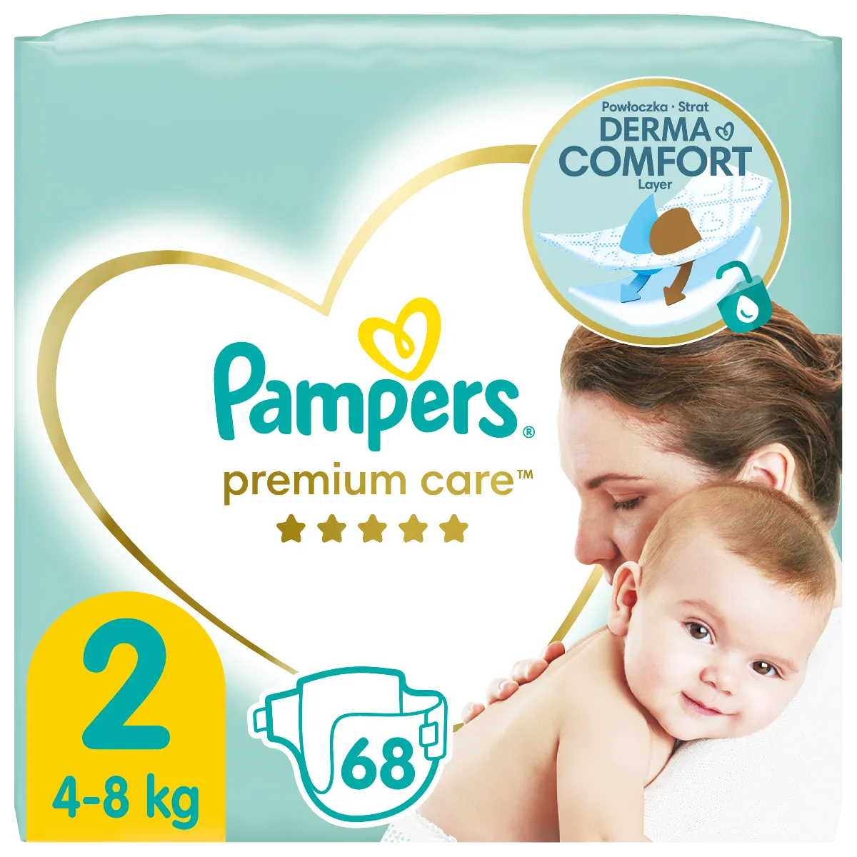 pampers premium care pieluchy rozmiar 2 mini