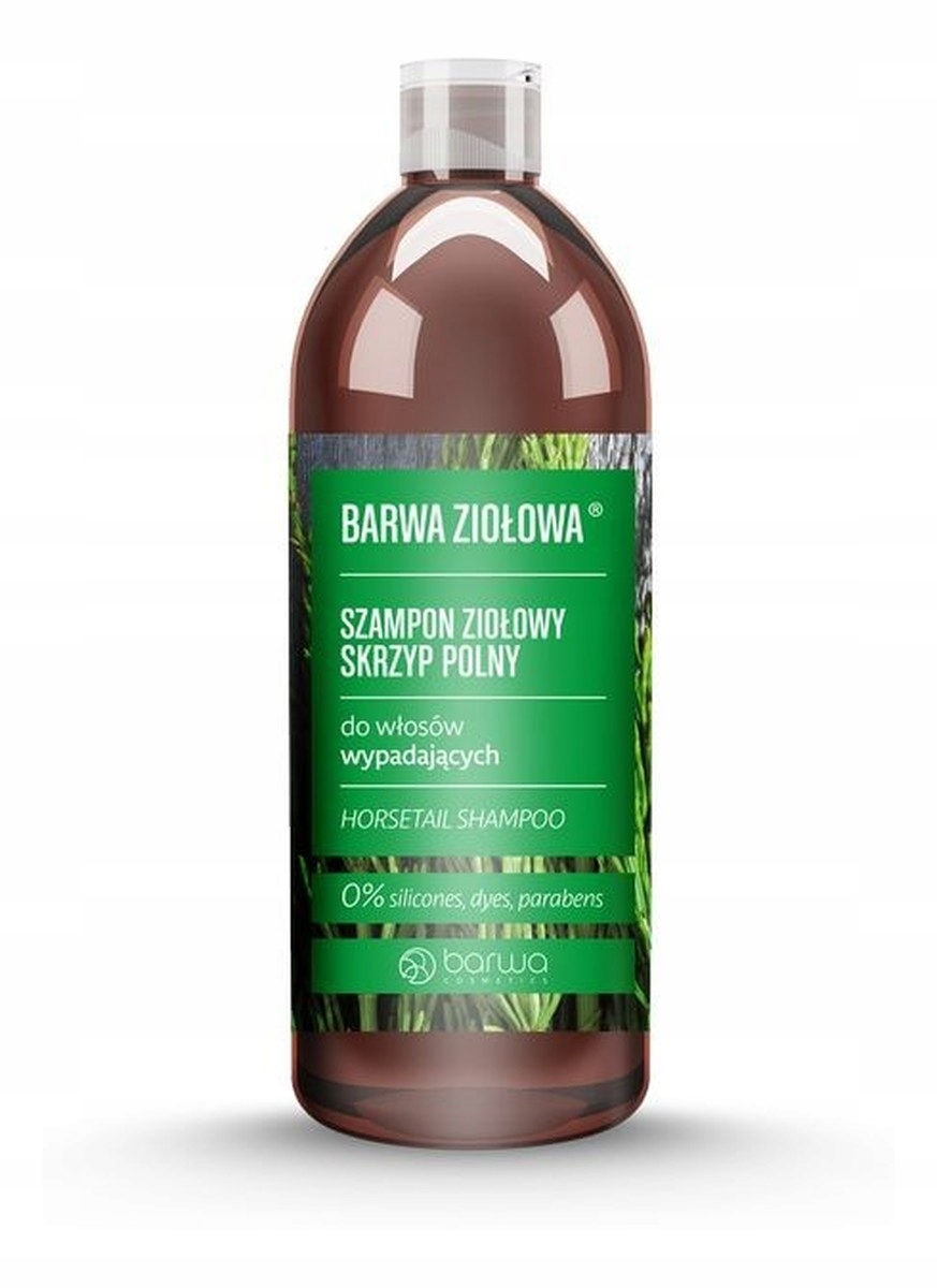 barwa ziołowa szampon skrzyp polny do włosów wypadających 480ml