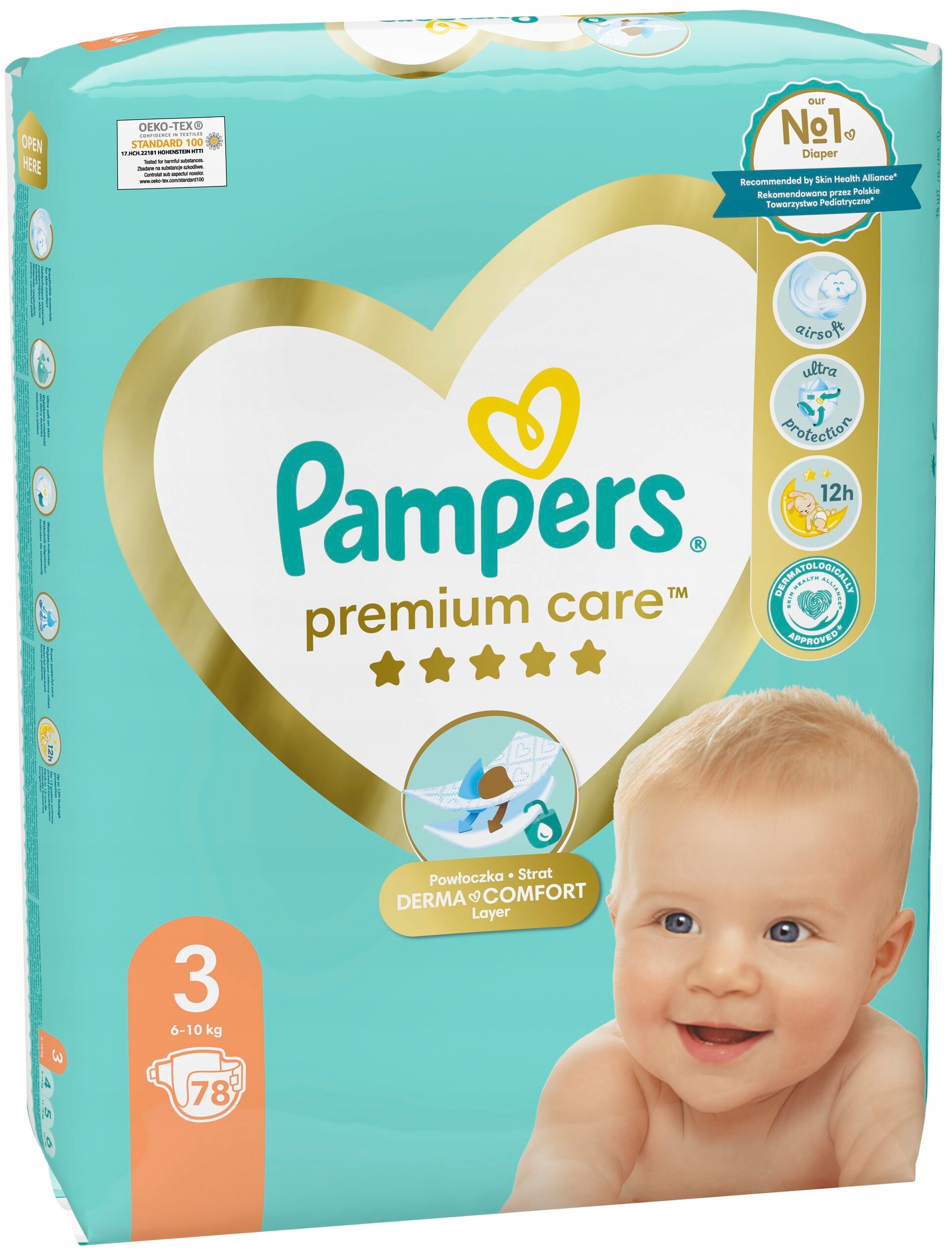 pampers premium care 3 pasek