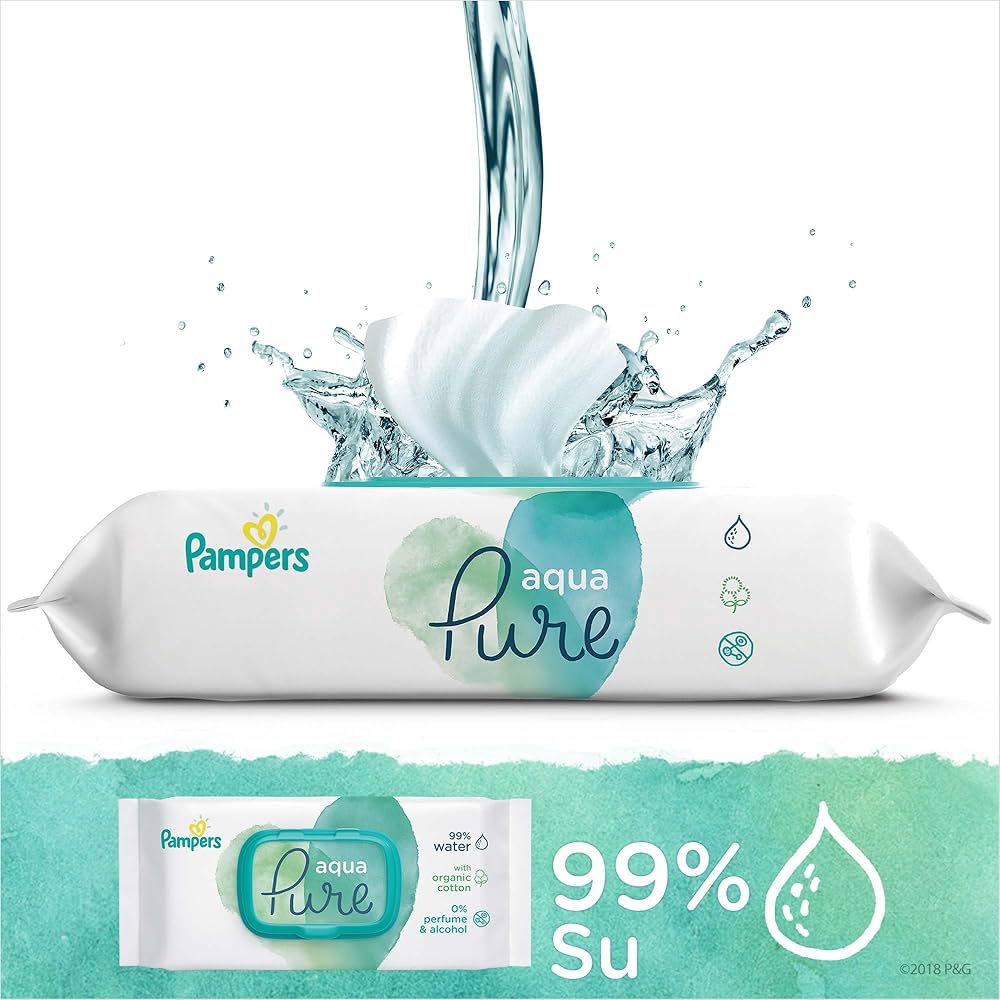 pampers pure water opinie