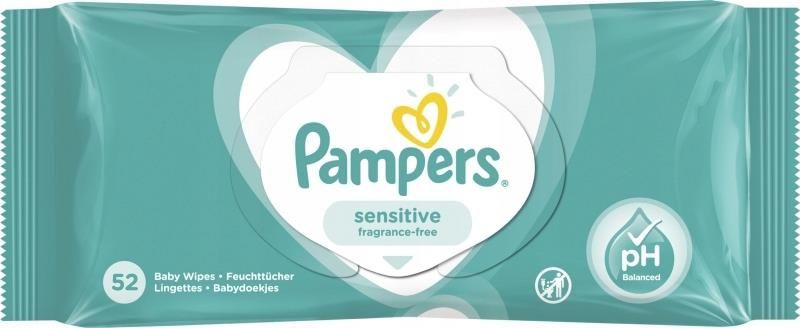 chusteczki pampers sensitive wady