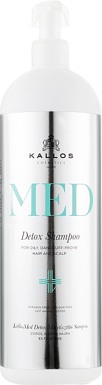 kallos med detox szampon do włosów głęboko oczyszczający