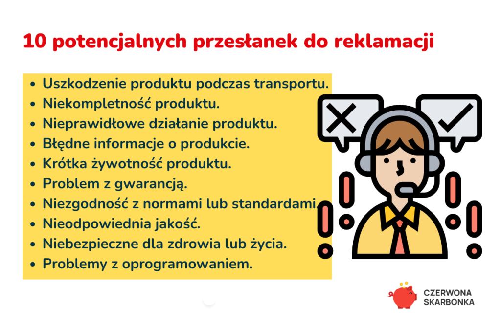 jak napisać reklamację o pieluchy