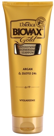 biovax gold argan & złoto 24k szampon intensywnie regenerujący wrocław