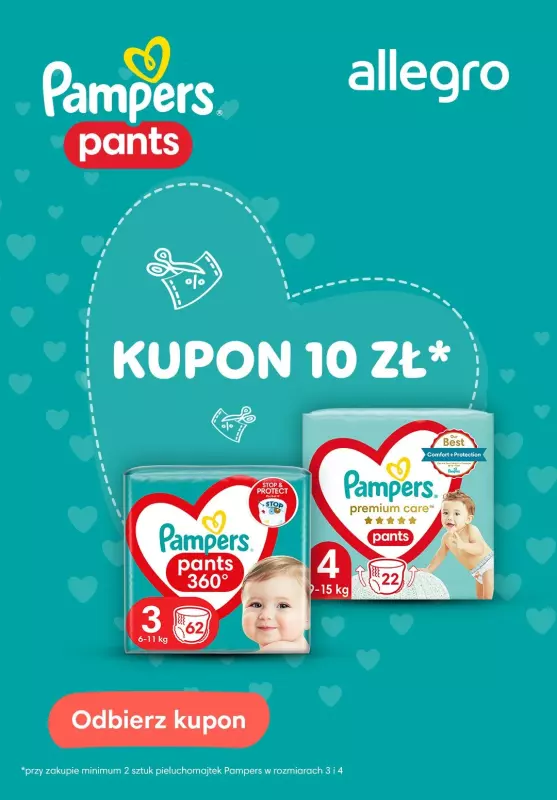 kupon pampers allegro