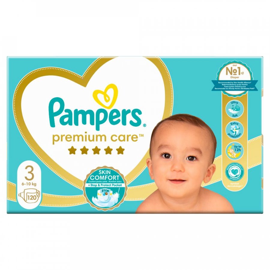 pampers premium care 3 5 9 kg 120szt