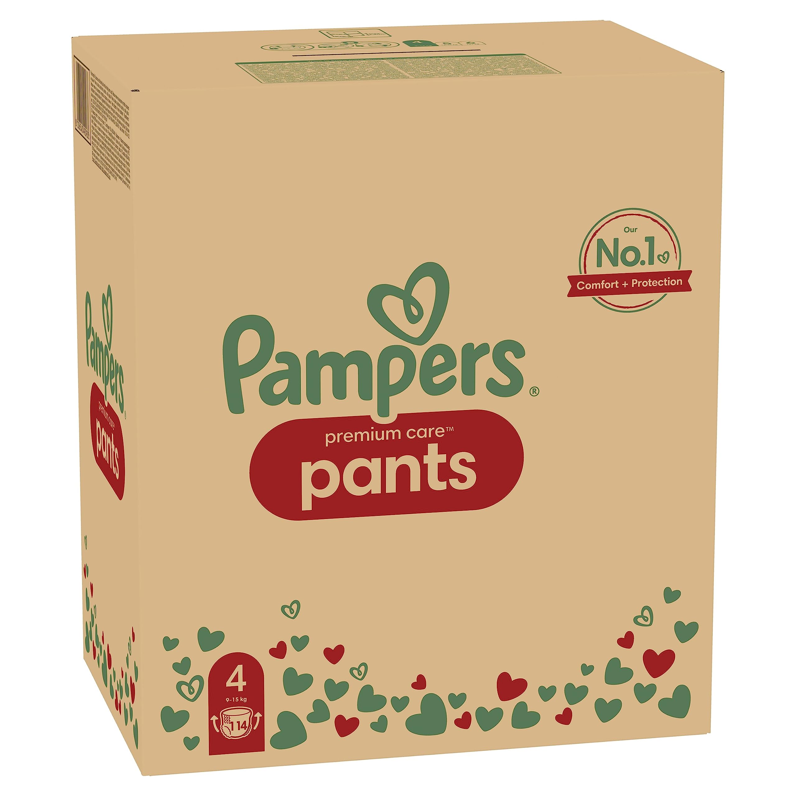 pampers pants 4 male opakowanie