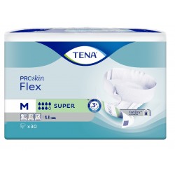 pieluchomajtki tena flex proskin super medium 71-102 cm 30 sztuk