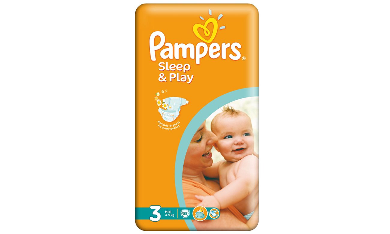 pampersy pampers sleep&play