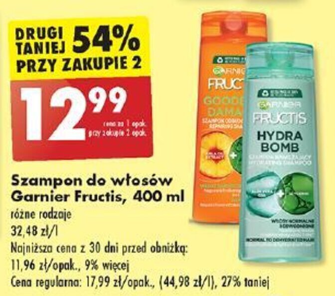 szampon fructis biedronka