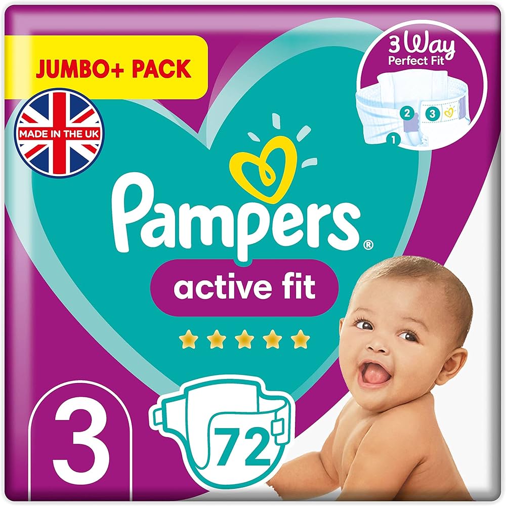 pampers active dry 3