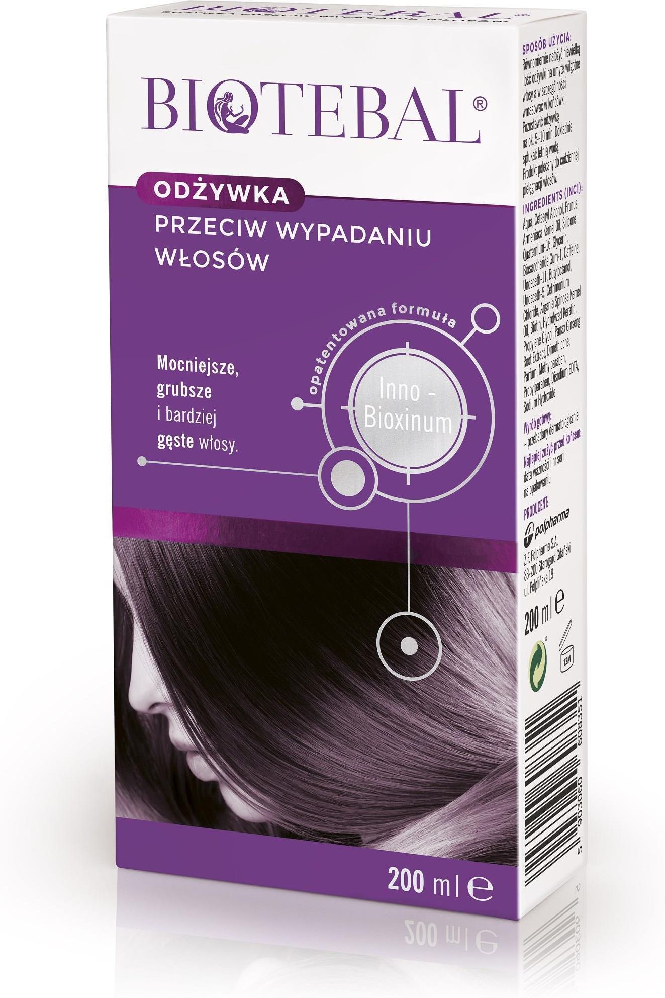 biotebal odżywka do włosów skład