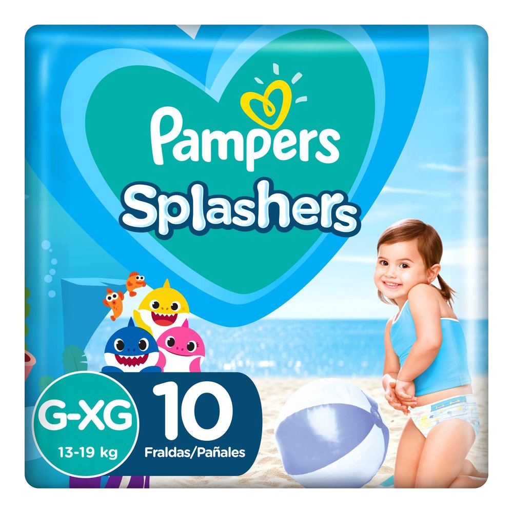 pampers splashers 10