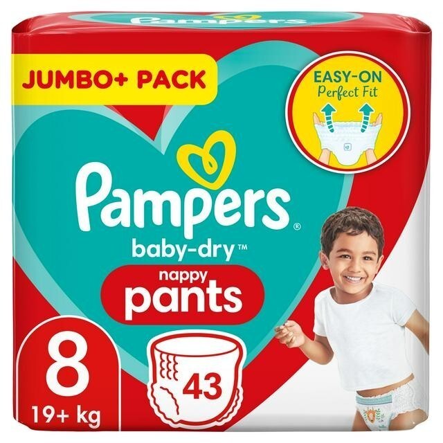 pieluchomajtki pampers 8