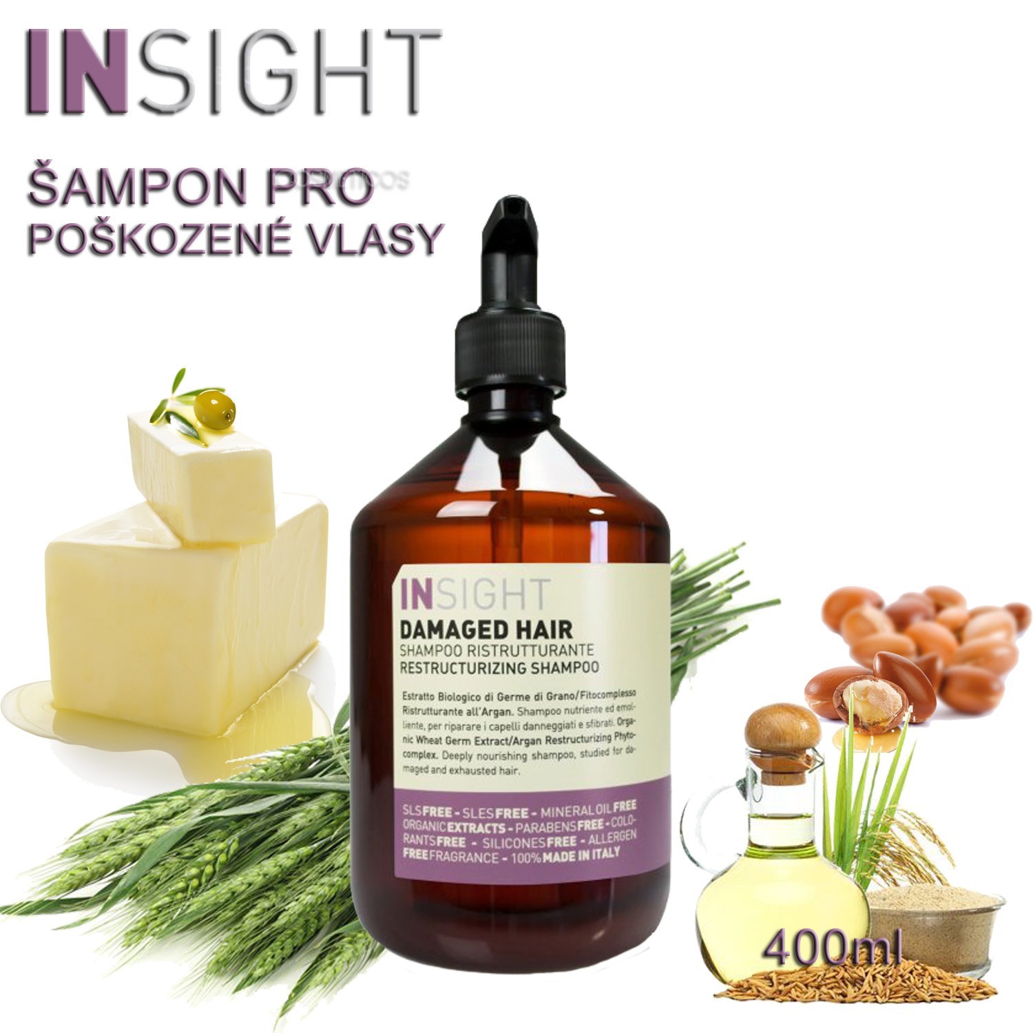 insight szampon demadge hair
