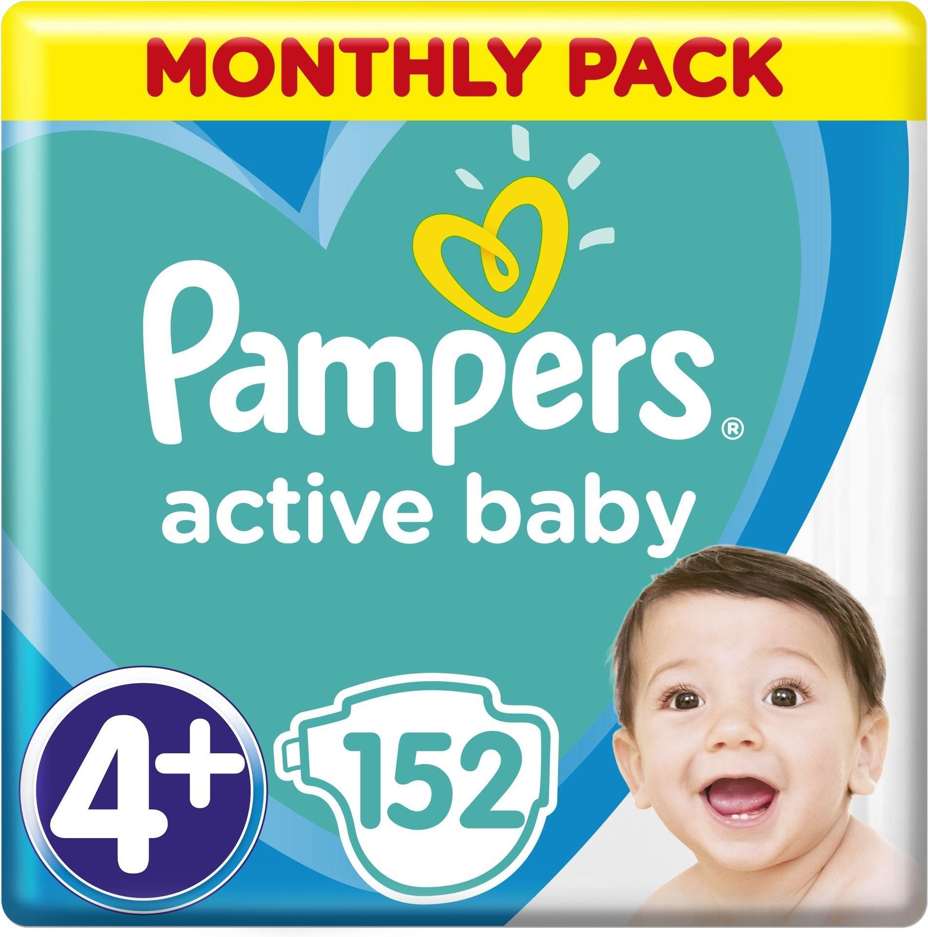 pampers 4+ 152szt empik