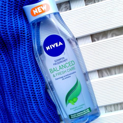 nivea balanced & fresh care szampon