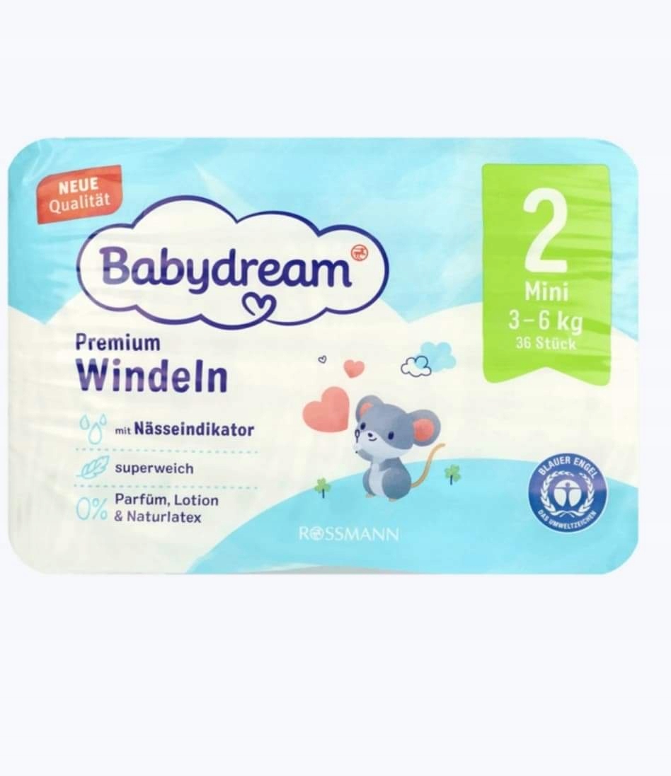 babydream pieluchy newborn