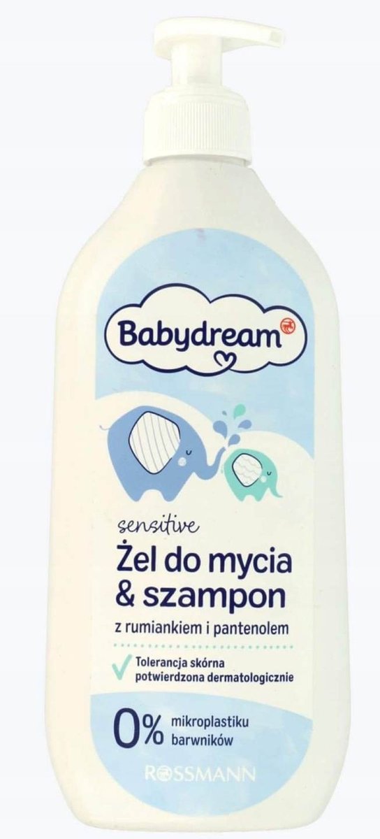 babydream żel do kąpieli i szampon med