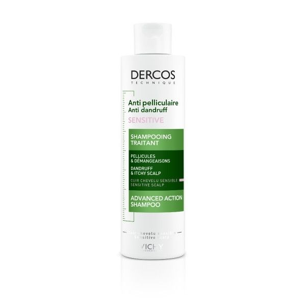 vichy dercos duo szampon przeciwłupieżowy zwalczający łupież tłusty 2x200 ml