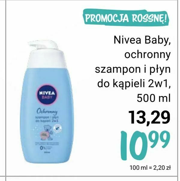 rosman szampon i plyn nivea dla dzieci