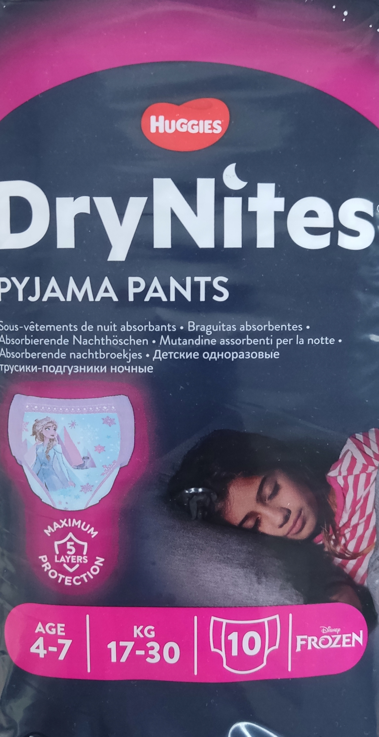 huggies drynites majteczki