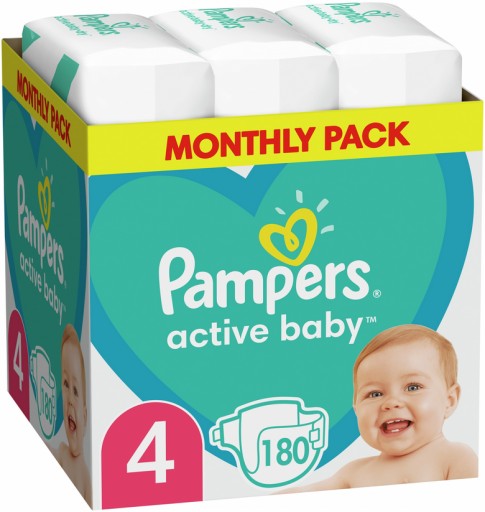 pampers 4 miesięczny zapas