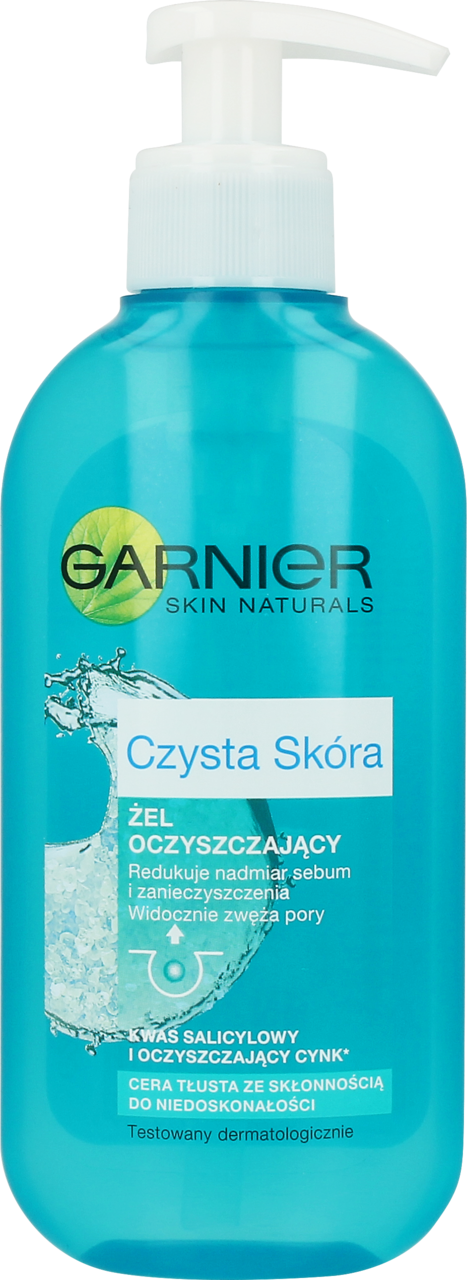 garnier płyn do mycia twarzy