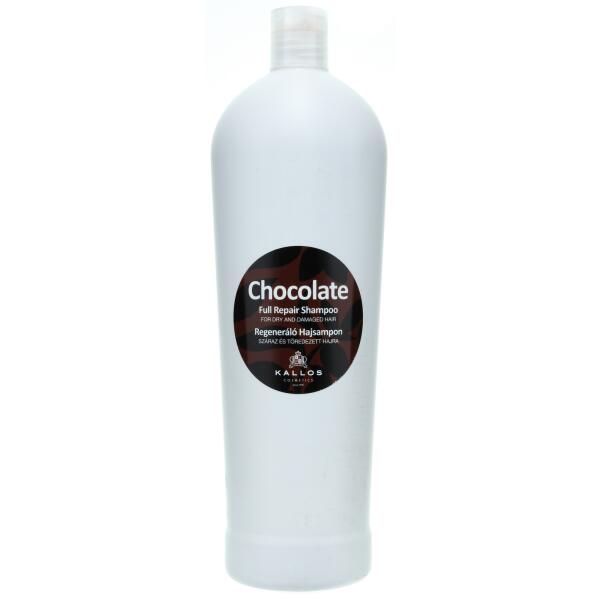 kallos chocolate full repair shampoo czekoladowy szampon naprawczy do włosów