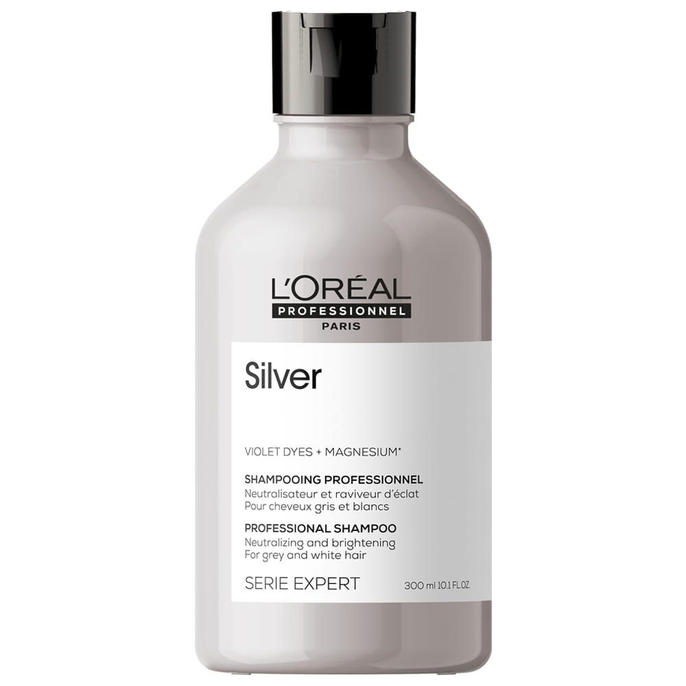 loreal professionnel silver szampon do włosów rozjaśnianych siwych