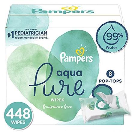 pampers pure water wipes allegro