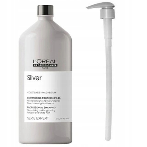 loreal expert silver szampon do włosów mocno rozjaśnionych lub siwych