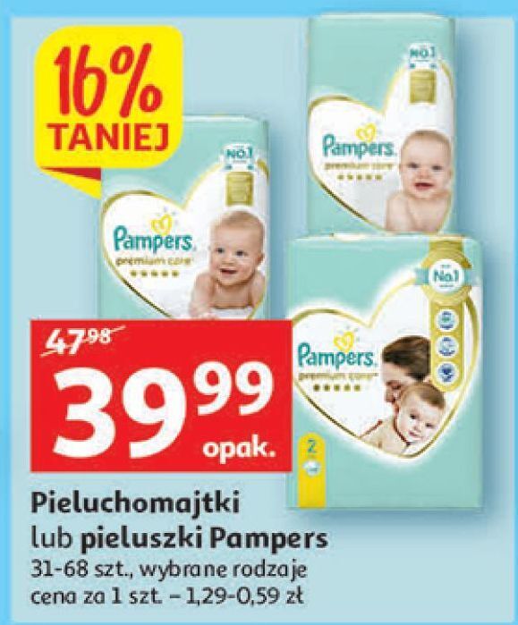 pampers 4 peluchomajtki auchan