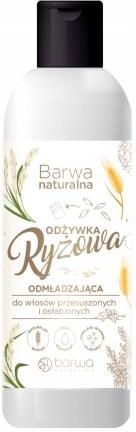 barwa naturalna odżywka do włosów ryżowa