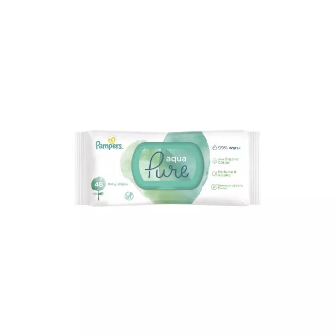 chusteczki pampers aqua pure cena