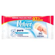 velvet baby pure chusteczki nawilżane