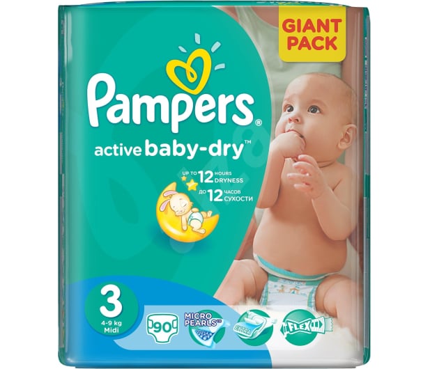 pampers actove baby dry opinie