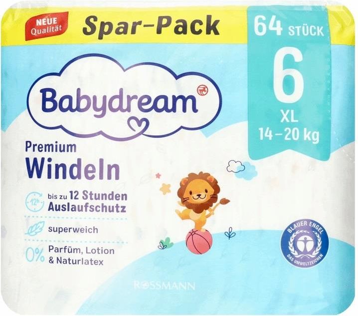 pieluchy babydream premium active