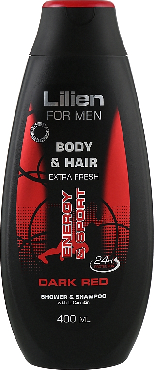 szampon dla mężczyzn czerwony