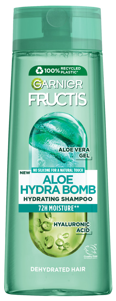 garnier fructis szampon wzmacniający aloe hydra bomb 400ml