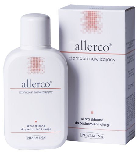 allerco szampon nawilżający skłąd